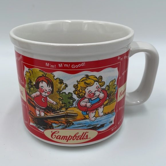 Campbell’s Soup Dining Vintage Campbells Soup Houston Harvest Mugs